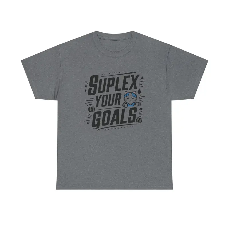 Suplex Your Goal Cotton T-Shirt 8
