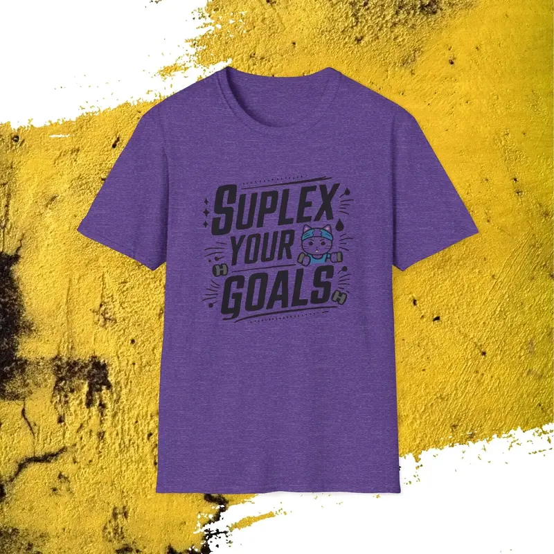 Suplex Your Goals Cotton Men Tshirt 12