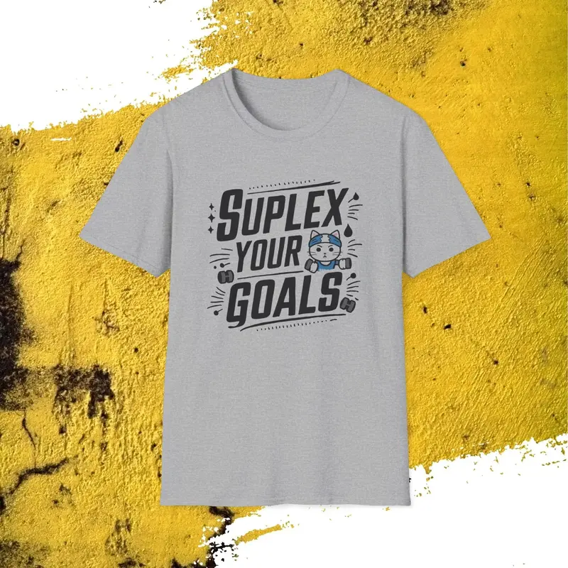 Suplex Your Goals Cotton Men Tshirt 2