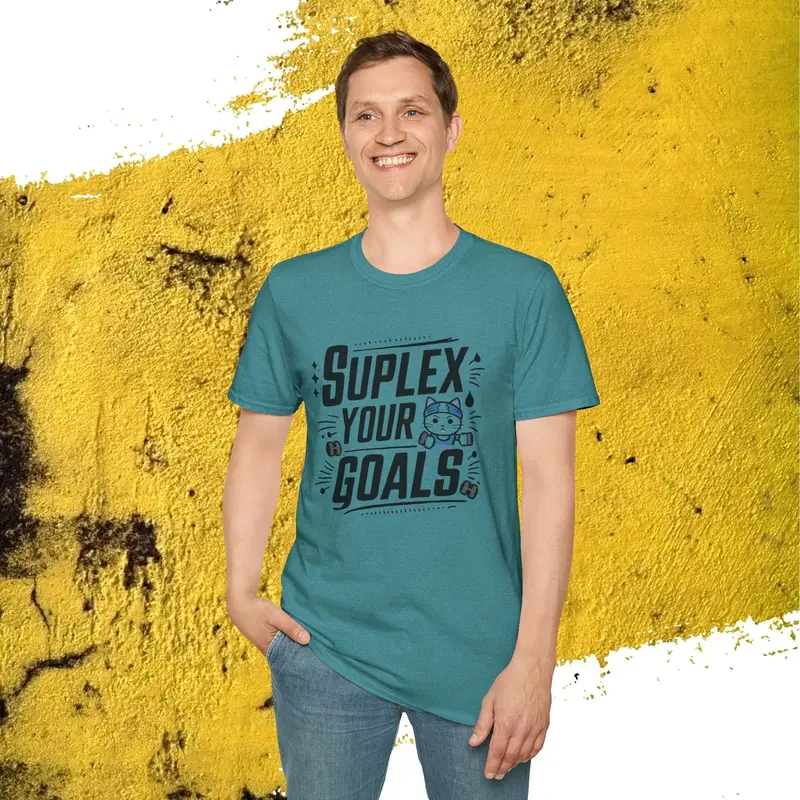 Suplex Your Goals Cotton Men Tshirt 22