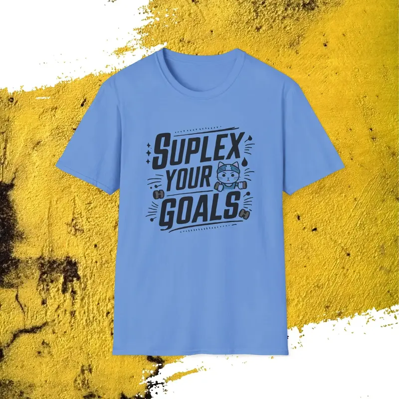 Suplex Your Goals Cotton Men Tshirt 9