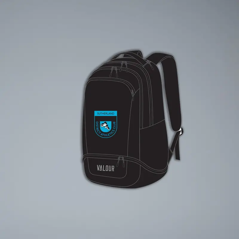Sutherland District Athletics Backpack 1