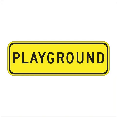 Sw49 (Ca) Playground Sign 1