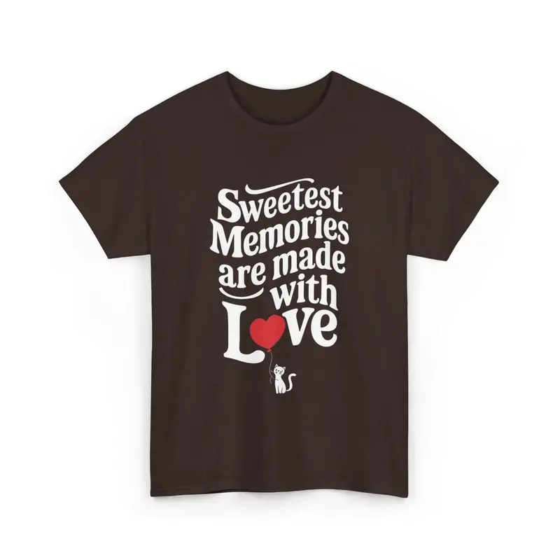 Sweetest Memory Are With Love Unisex Cotton T-Shirt 2