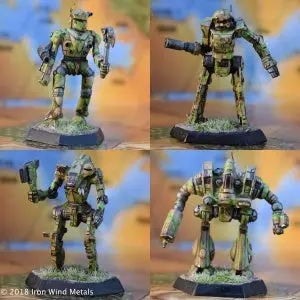 Sword And Dragon Mech Pack I 10-033 1
