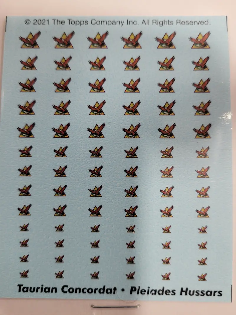 Taurian Concordat- Pleiades Hussars Decals 1