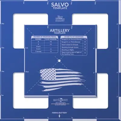 Team Yankee Template - Us Edition (Wwiii X1 Template) 1