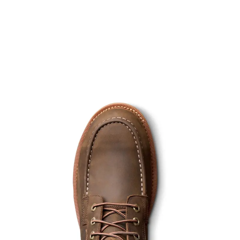 Tecovas Men's Longhaul Waterproof 6" Moc Comp Toe Work Boot 4