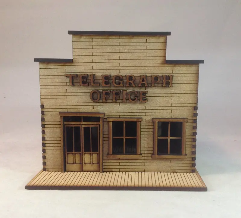 Telegraph Office 28Mm Western Building 1