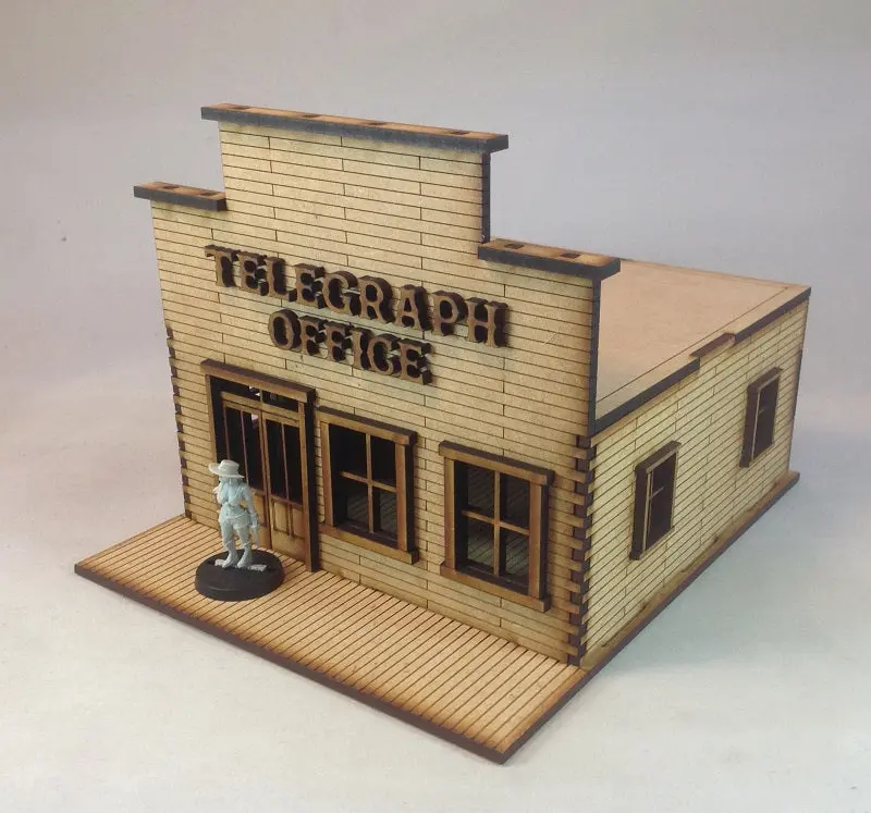 Telegraph Office 28Mm Western Building 4