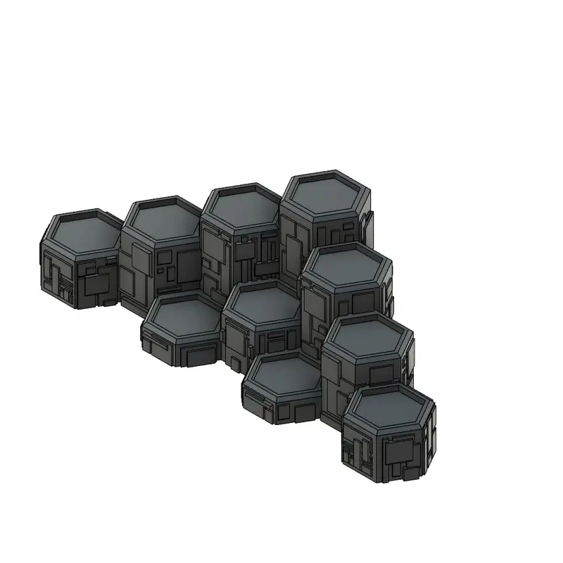 Ten-Unit Binary Display Stand Ced-042 1