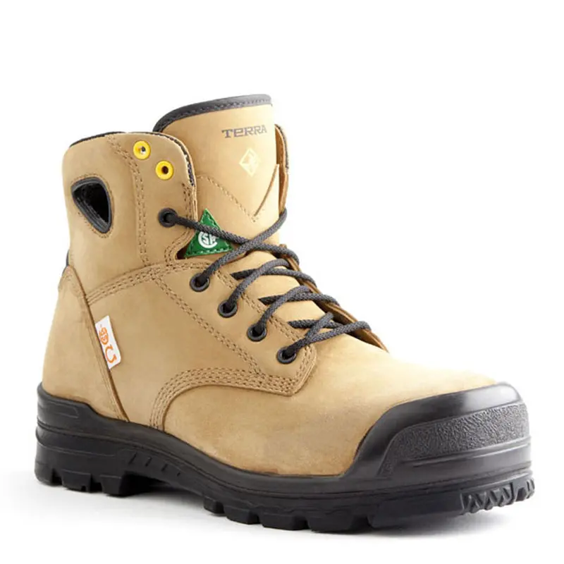 Terra Baron Unisex 6" Waterproof Composite Toe Work Boot 2924B 1