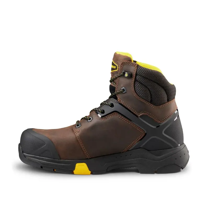 Terra Carbine Men's 6" Composite Toe Waterproof Work Boot Tr0a8395brn - Brown 3