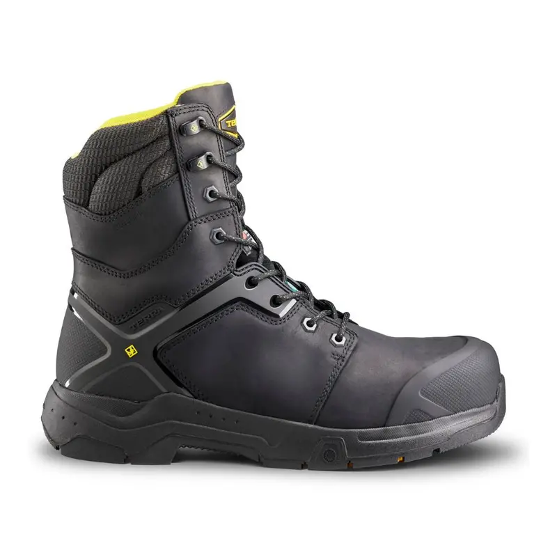 Terra Carbine Men's Wp 8 Inch Composite Toe Work Boot - Black Tr0a4tcrblk 2