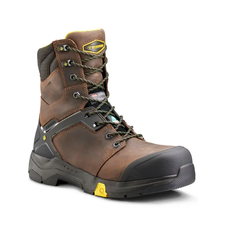 Terra Carbine Men's Wp 8 Inch Composite Toe Work Boot - Brown Tr0a4tcrbrn 1