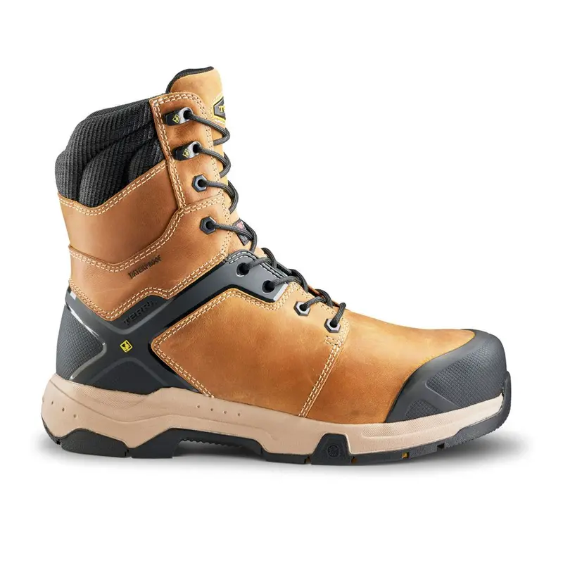 Terra Carbine Men's Wp 8 Inch Composite Toe Work Boot - Wheat Tr0a4tcrfwe 2