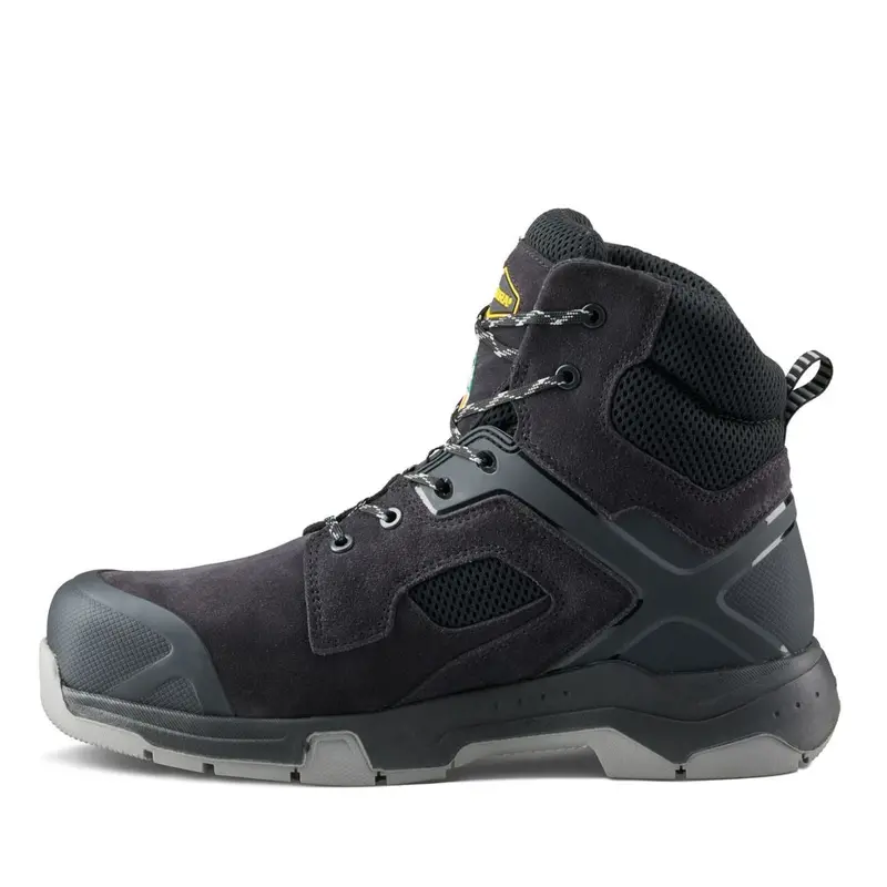 Terra Cobalt Men's 6" Composite Toe Work Safety Boot 1279Bk - Black 4