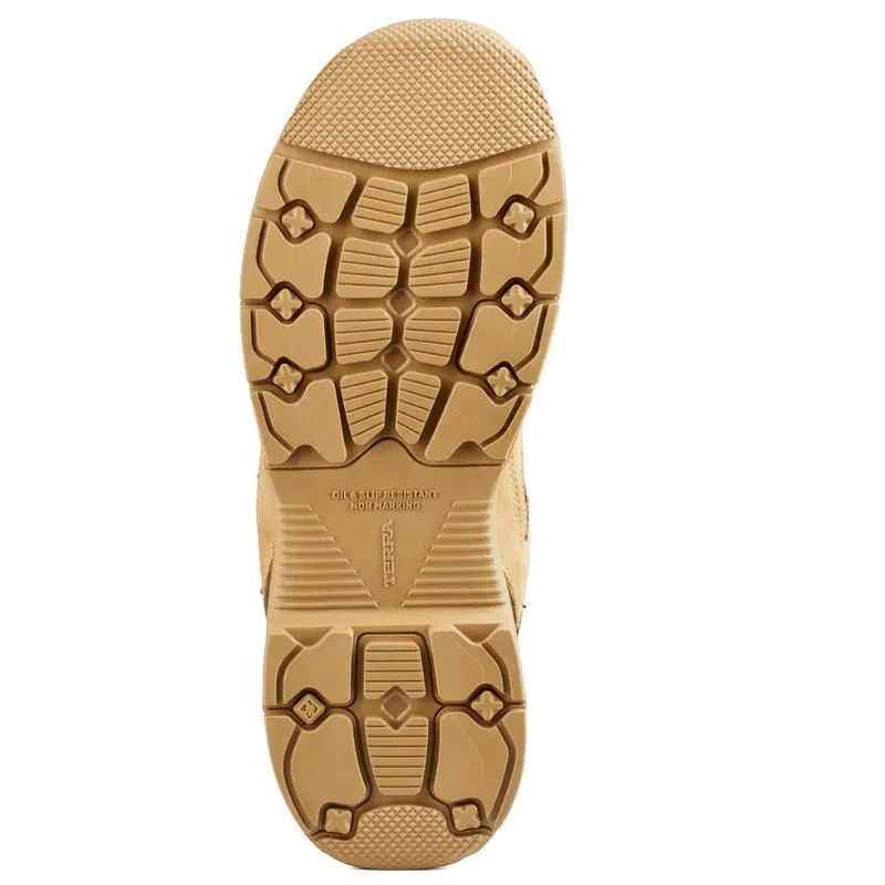 Terra Cobalt Men's 6" Composite Toe Work Safety Boot 1279Tn - Tan 7