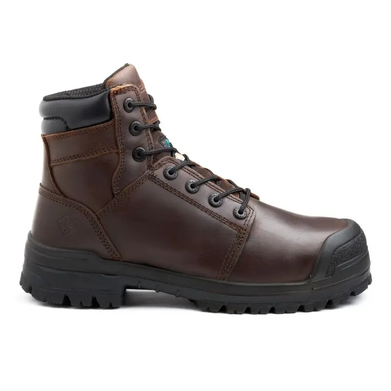 Terra Contractor Men's 6" Composite Toe Safety Work Boot Tr0a4nqybrn 4