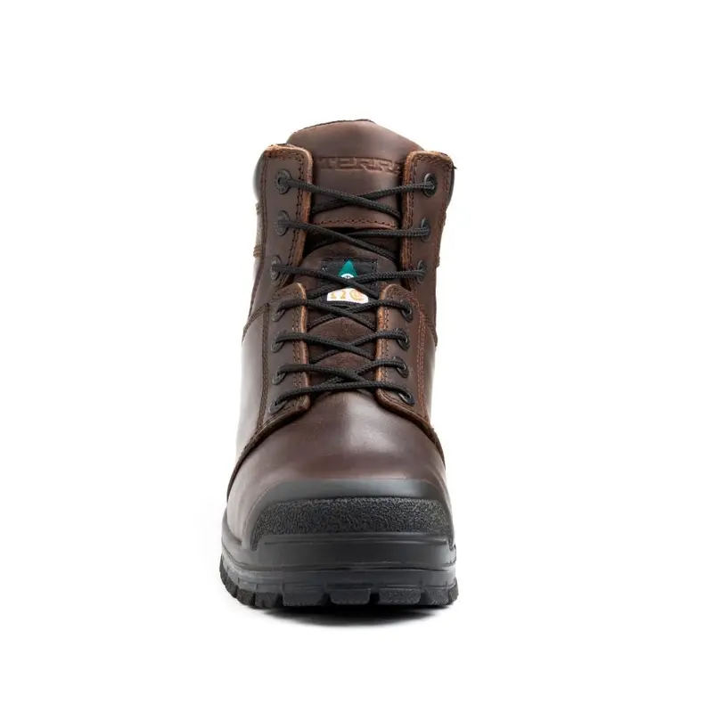 Terra Contractor Men's 6" Composite Toe Safety Work Boot Tr0a4nqybrn 7