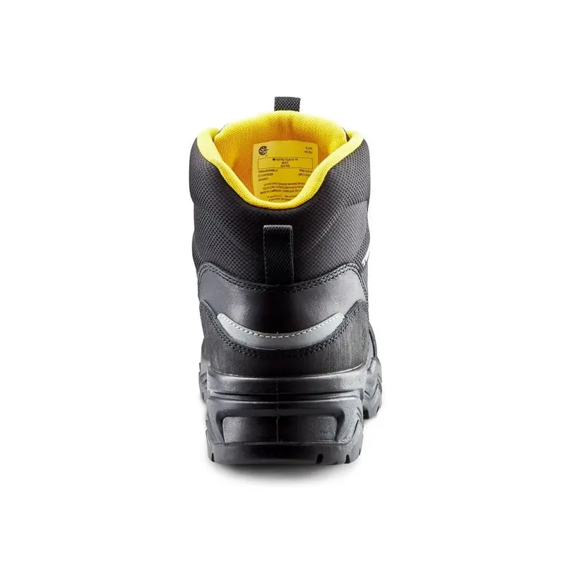 Terra Conway Men's Composite Toe Waterproof Hiker 6" Work Boot Tr0a4ns4blk - Black 4