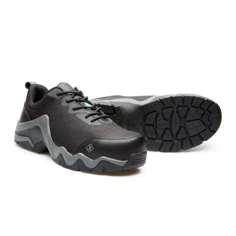 Terra Ekg Low Tr0a4nqkblk Men's Athletic Composite Toe Work Shoe - Black 4