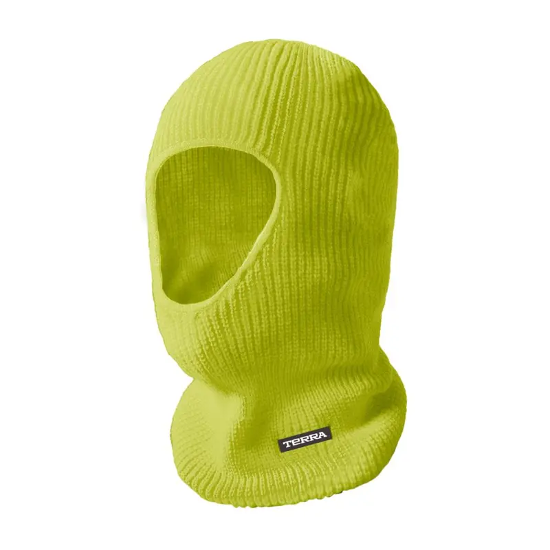 Terra Hi Vis Balaclava 1 Hole - Yellow 1