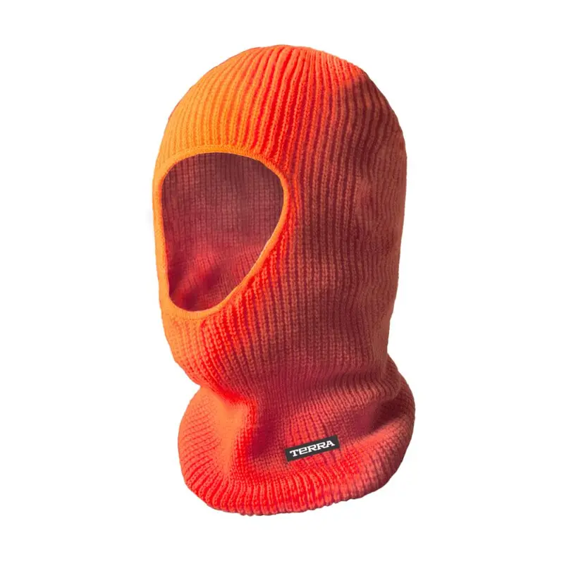 Terra Hi Vis Insulated Balaclava 1 Hole 130202 - Orange 1