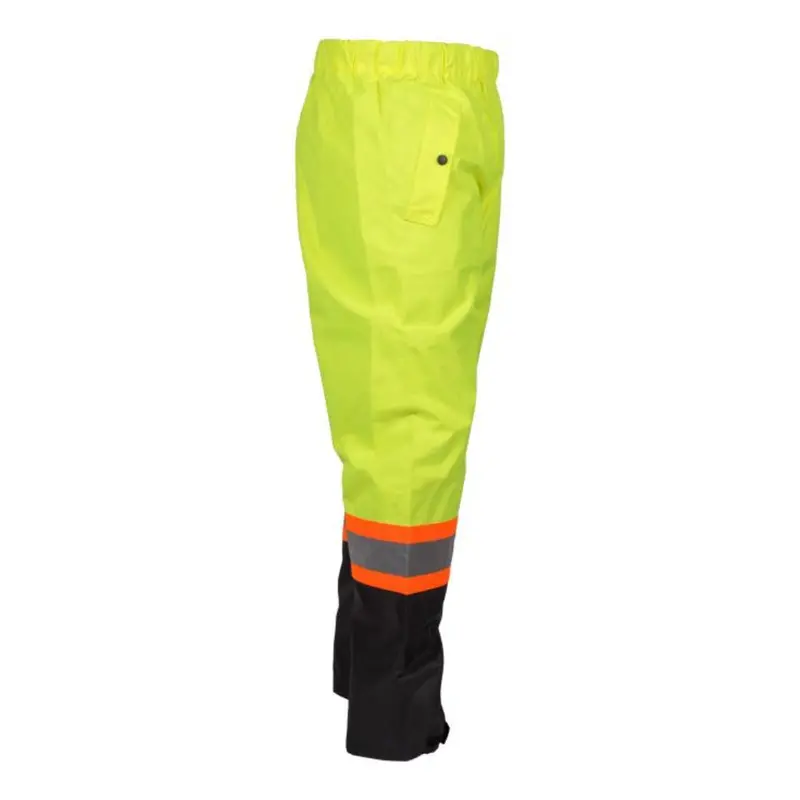 Terra Hi-Vis Rain Work Pants 116520Pyl - Yellow 4