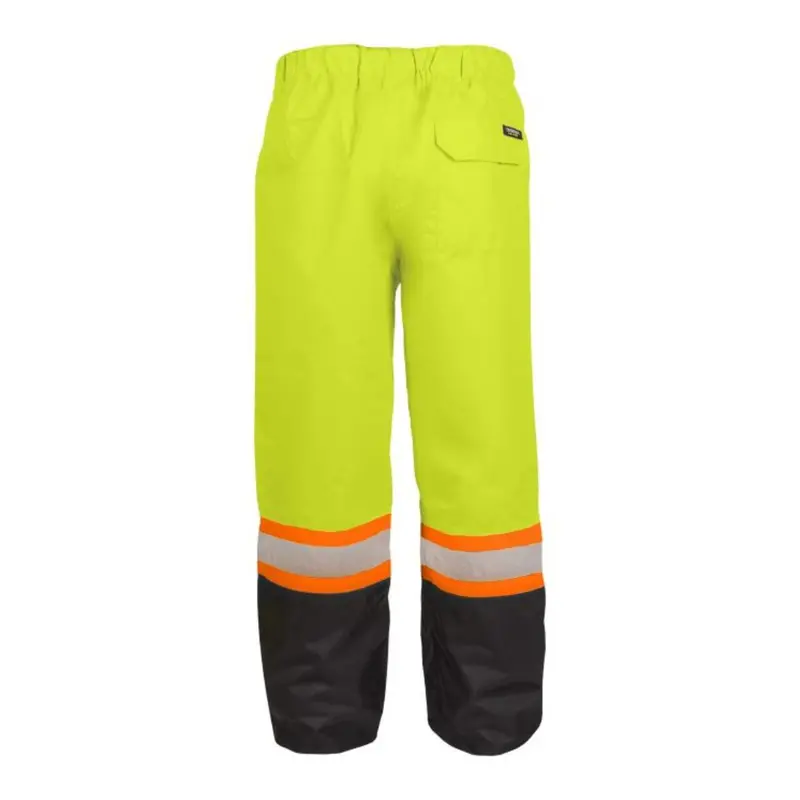 Terra Hi-Vis Rain Work Pants 116520Pyl - Yellow 6