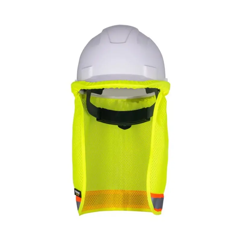 Terra Hi-Vis Sun Shade For Hard Hat - Yellow 1