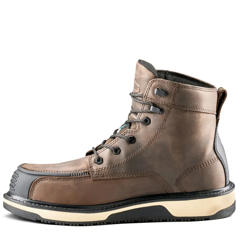 Terra Ironstone Men's 6" Waterproof Composite Toe Work Boot 839Gdb - Brown 3