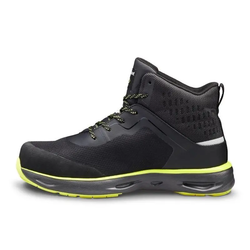 Terra Lites Mid Tr0a4nrta35 Unisex Composite Toe Athletic Safety Shoe - Black/Lime 2