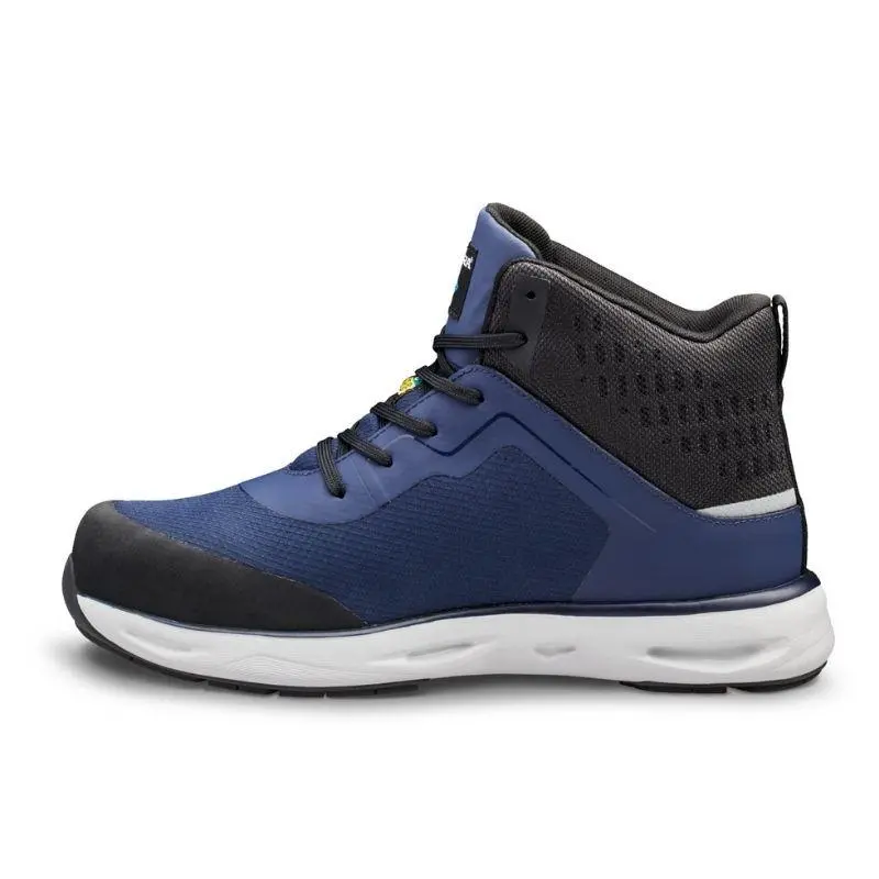 Terra Lites Mid Tr0a4ns3ie0 Sd Unisex Composite Toe Athletic Safety Shoe - Blue 3