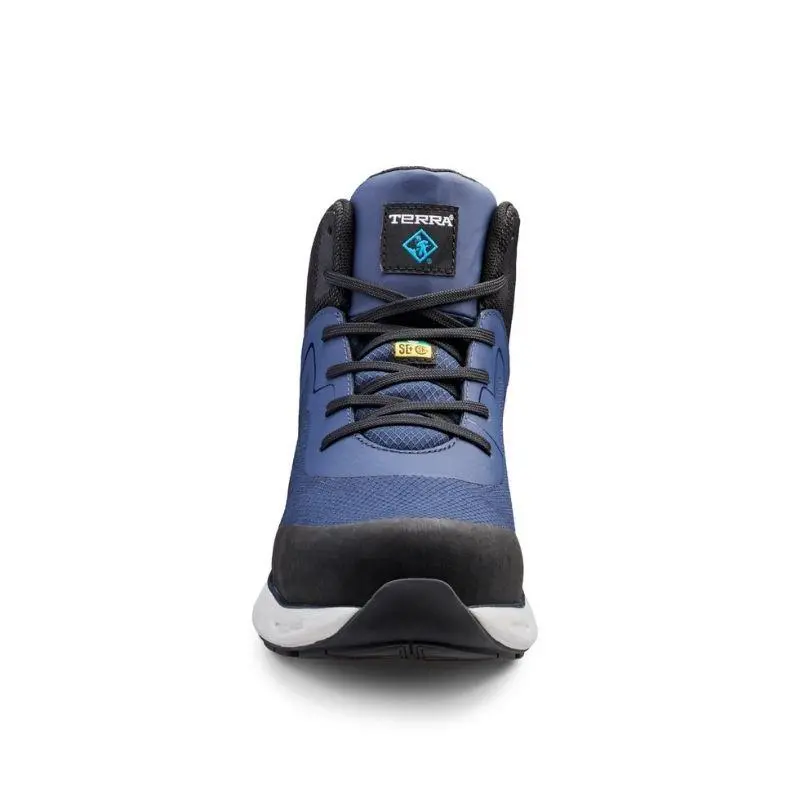 Terra Lites Mid Tr0a4ns3ie0 Sd Unisex Composite Toe Athletic Safety Shoe - Blue 4