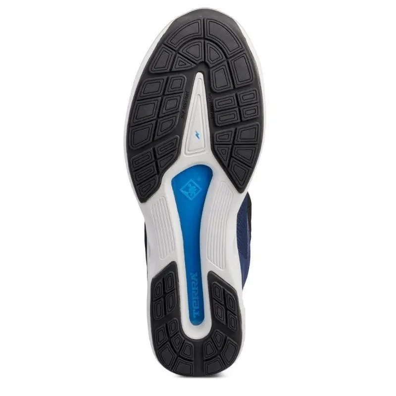 Terra Lites Mid Tr0a4ns3ie0 Sd Unisex Composite Toe Athletic Safety Shoe - Blue 9