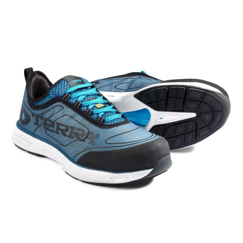 Terra Lites Unisex Composite Toe Athletic Safety Shoe Sd+ Tr0a4ns2ie0 - Blue 5