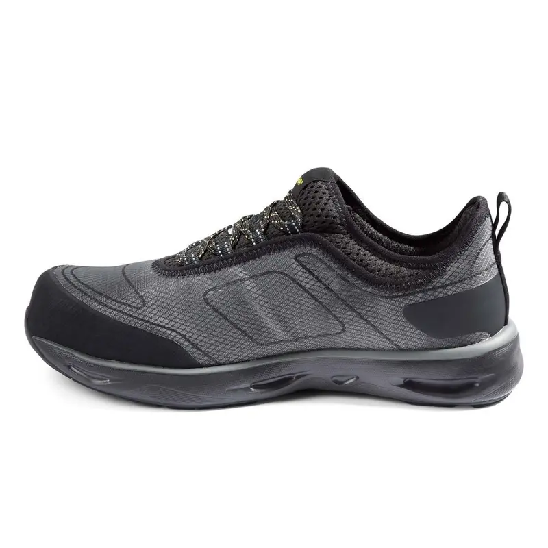 Terra Lites Unisex Composite Toe Athletic Safety Shoe Tr0a4nrbbg - Black/Grey 3