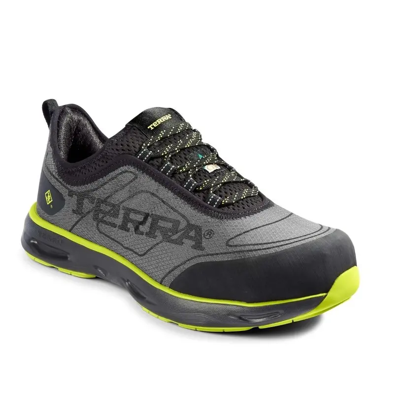 Terra Lites Unisex Composite Toe Athletic Safety Shoe Tr0a4nrbbl - Yellow/Black 1