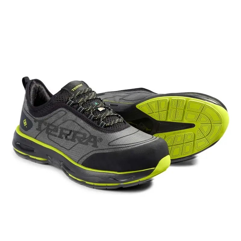 Terra Lites Unisex Composite Toe Athletic Safety Shoe Tr0a4nrbbl - Yellow/Black 4