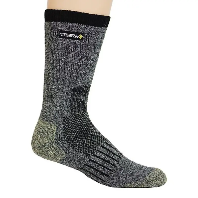 Terra Men's Kevlar Work Socks 3285-Bkm 1