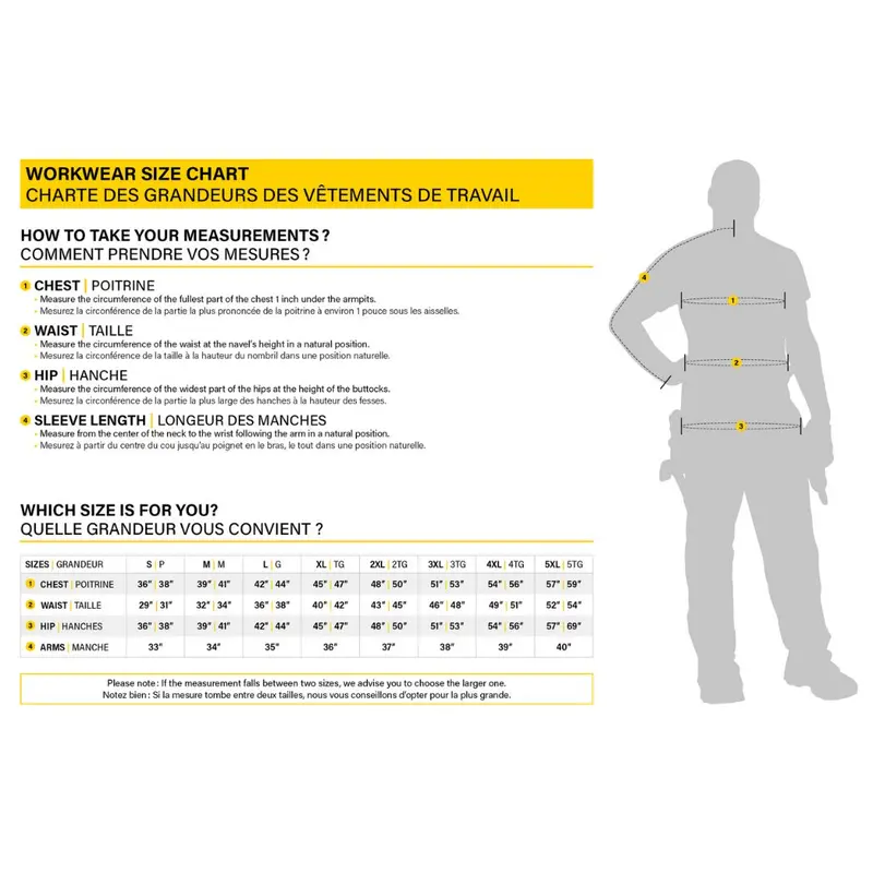 Terra Men's Work Insulated Hi-Vis Bib Overall 116507- Yellow 3