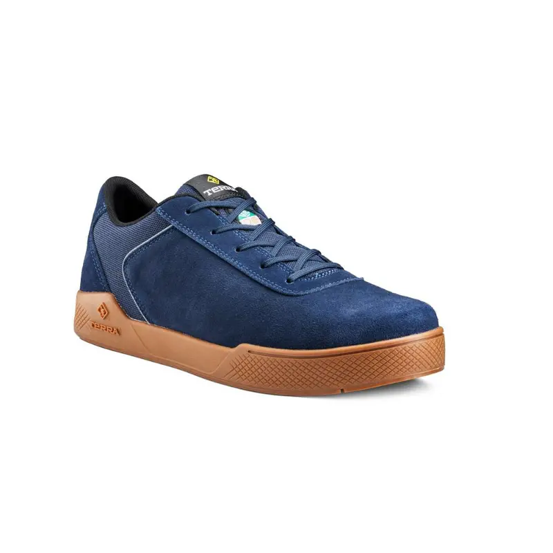 Terra Mullen Men's Aluminum Toe Athletic Skate Safety Shoe Tr0a838ynvx - Navy 1