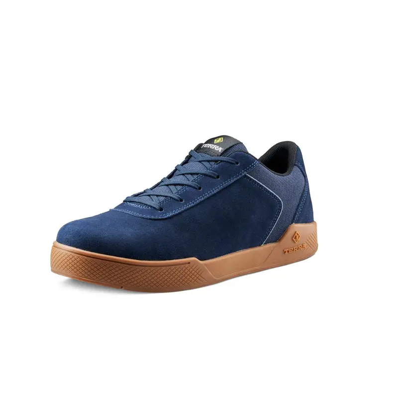 Terra Mullen Men's Aluminum Toe Athletic Skate Safety Shoe Tr0a838ynvx - Navy 5