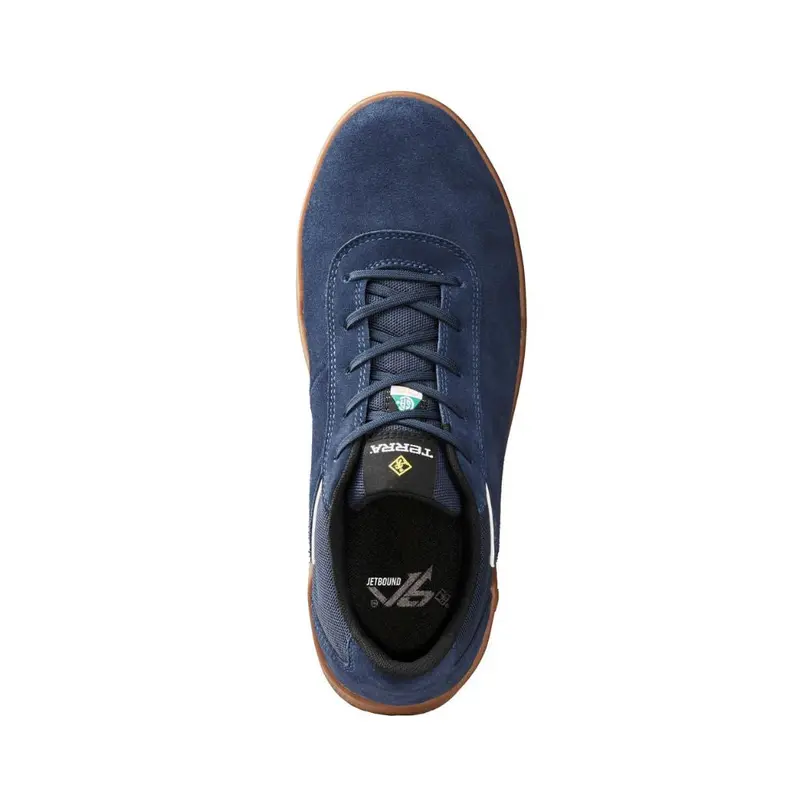 Terra Mullen Men's Aluminum Toe Athletic Skate Safety Shoe Tr0a838ynvx - Navy 6