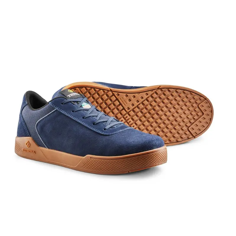 Terra Mullen Men's Aluminum Toe Athletic Skate Safety Shoe Tr0a838ynvx - Navy 8