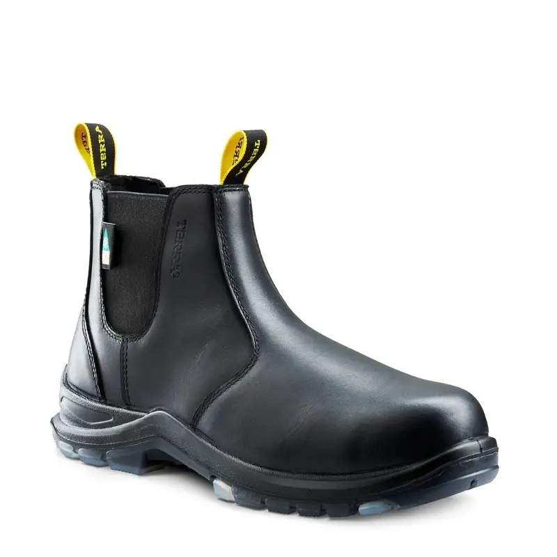 Terra Murphy Unisex 6" Composite Toe Slip On Work Boot Tr0a4nrfblk - Black 1