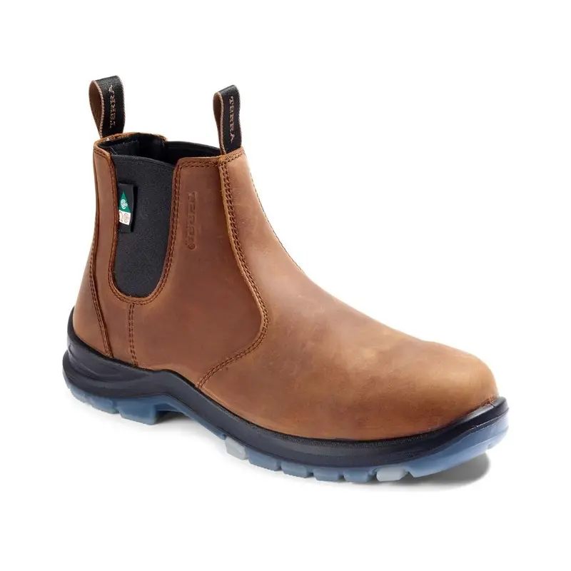 Terra Murphy Unisex 6" Composite Toe Slip On Work Boot Tr0a4nrfbrn - Brown 1