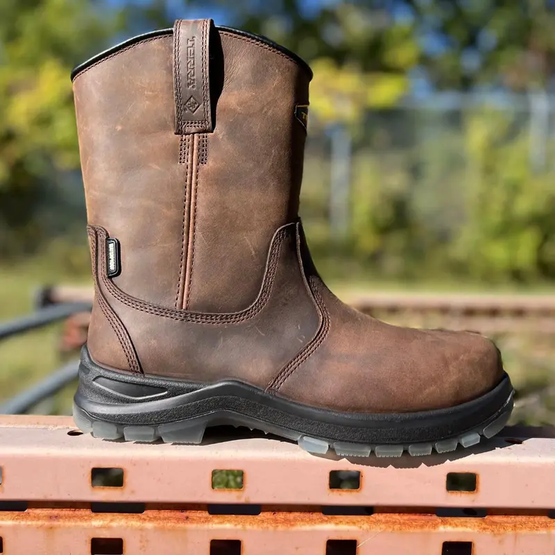 Terra Murphy Waterproof Unisex 8" Composite Toe Csa Pull-On Work Boot 1283Db 1
