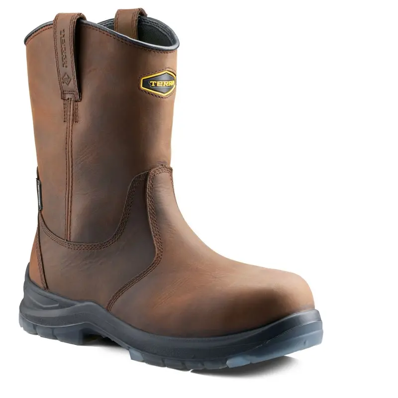Terra Murphy Waterproof Unisex 8" Composite Toe Csa Pull-On Work Boot 1283Db 2